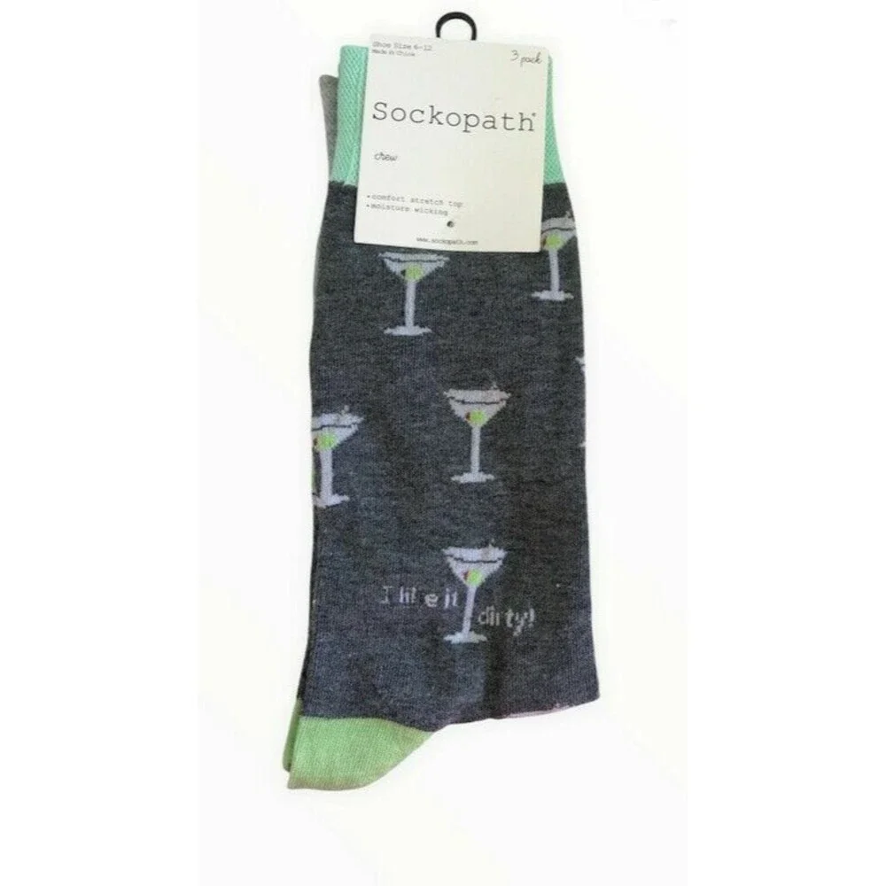 SockOPath martini striped